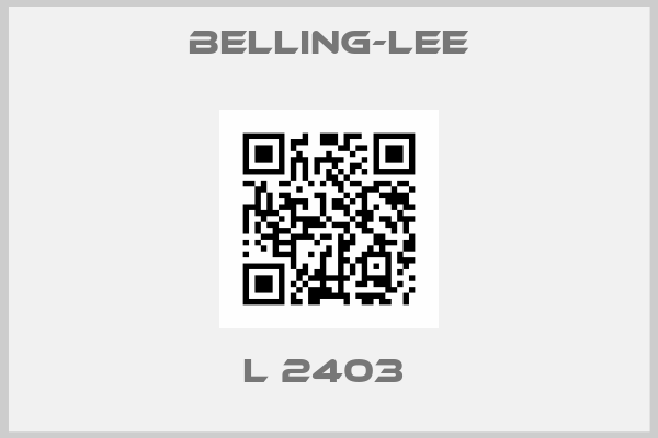Belling-lee-L 2403 