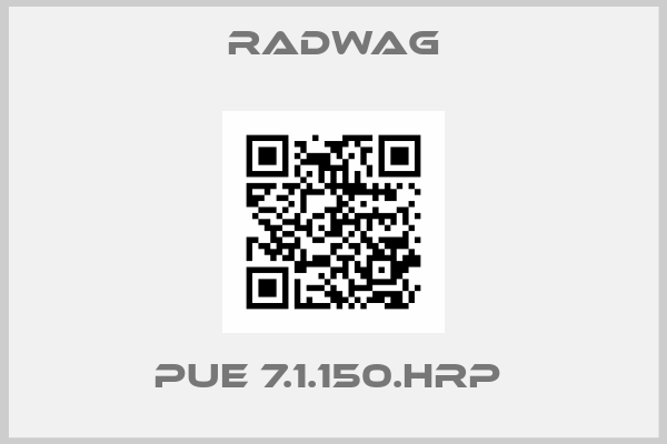 Radwag-PUE 7.1.150.HRP 