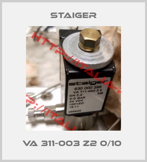 Staiger-VA 311-003 Z2 0/10 