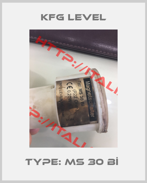 KFG Level-Type: MS 30 Bİ 