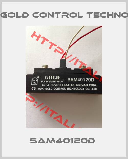 Wuxi Gold Control Technology-SAM40120D 