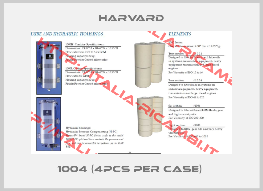Harvard-1004 (4pcs per case) 