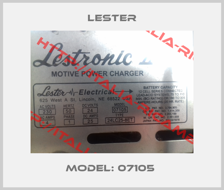 LESTER-Model: 07105 