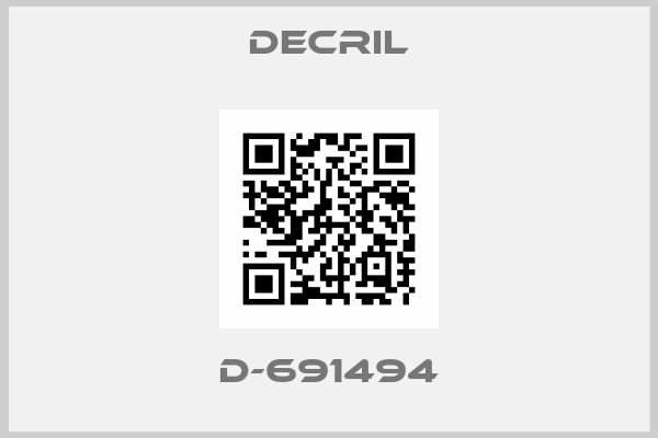 DECRIL-D-691494