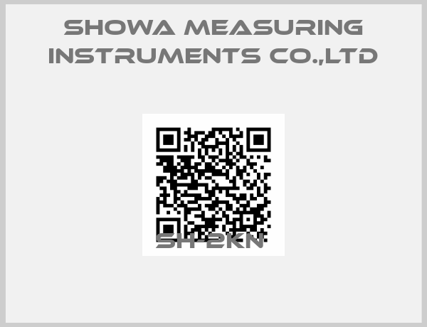 SHOWA MEASURING INSTRUMENTS CO.,LTD-SH-2KN 