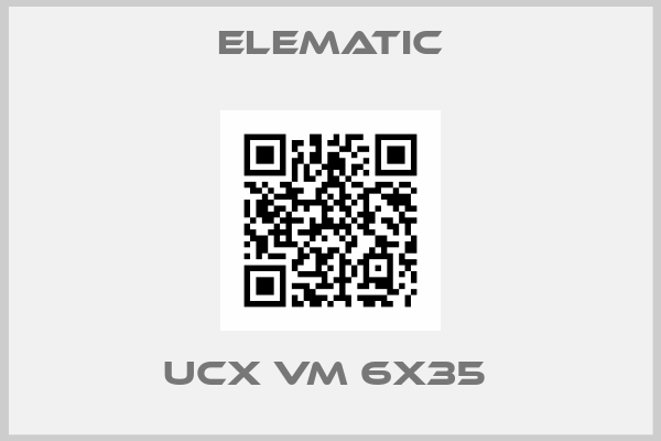 ELEMATIC-UCX VM 6X35 