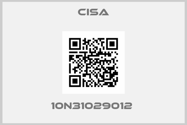 CISA-10N31029012 
