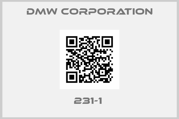 DMW CORPORATION-231-1 