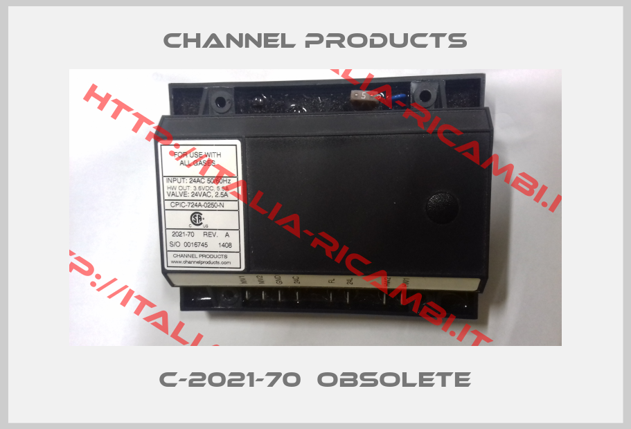 Channel Products-C-2021-70  obsolete