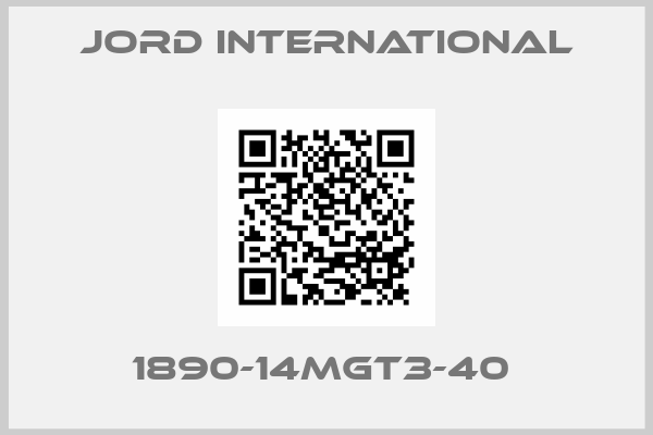 Jord International-1890-14MGT3-40 