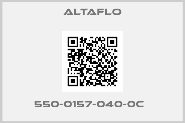 Altaflo-550-0157-040-0C  