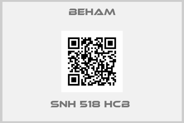Beham-SNH 518 HCB 
