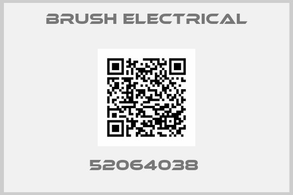 BRUSH ELECTRICAL-52064038 
