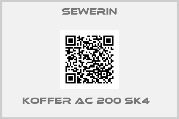 Sewerin-Koffer AC 200 SK4  