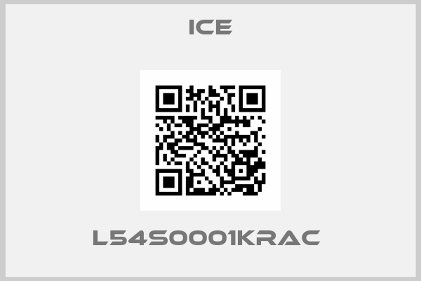 Ice-L54S0001KRAC 