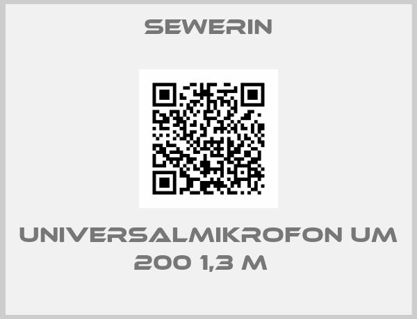 Sewerin-Universalmikrofon UM 200 1,3 m  
