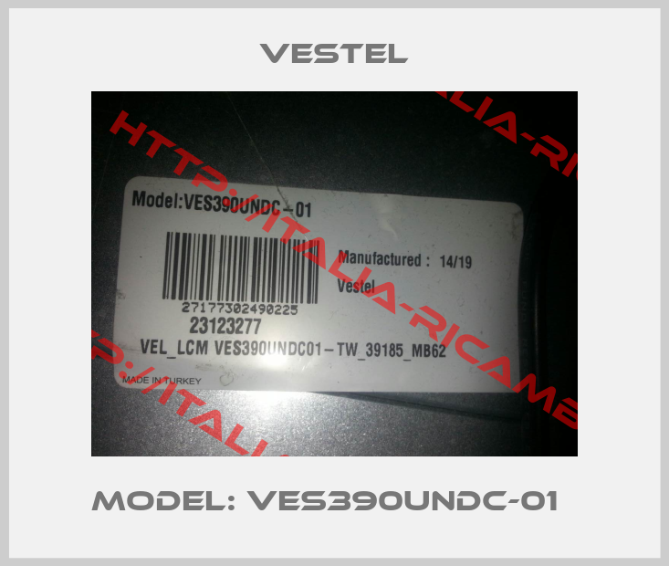 VESTEL-Model: VES390UNDC-01  