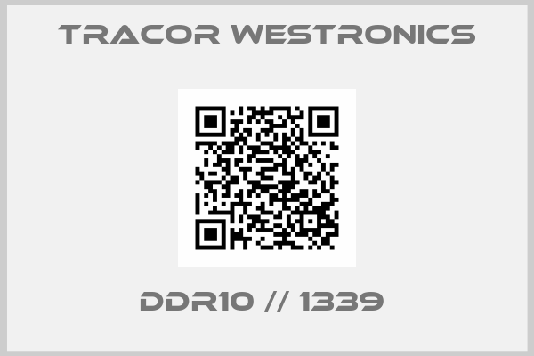 TRACOR WESTRONICS-DDR10 // 1339 