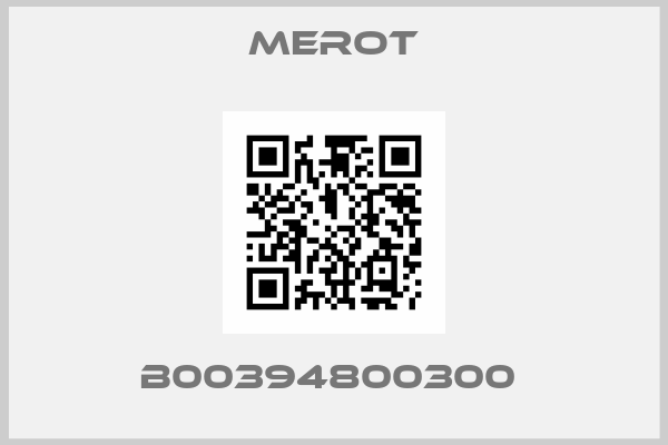 MEROT-B00394800300 