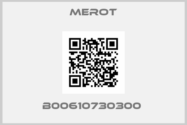 MEROT-B00610730300 