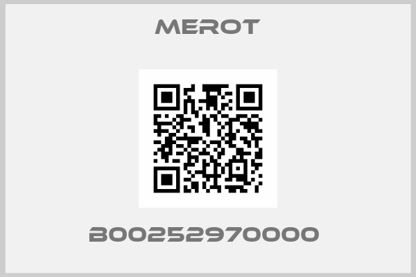 MEROT-B00252970000 