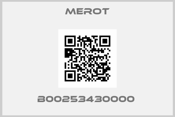 MEROT-B00253430000 