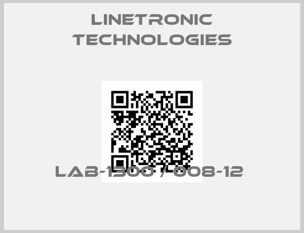 Linetronic technologies-LAB-1300 / 008-12 