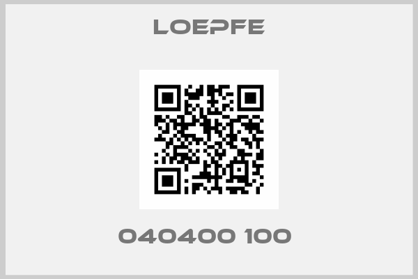 LOEPFE-040400 100 