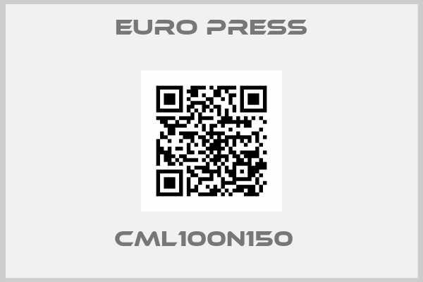 Euro Press-CML100N150  