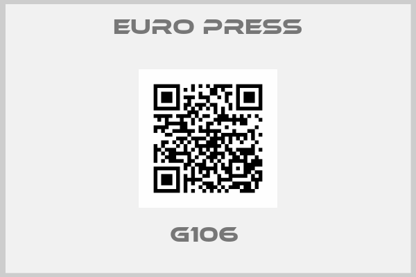 Euro Press-G106 