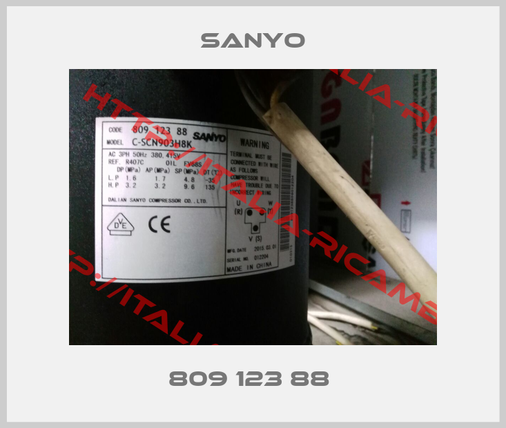 Sanyo-809 123 88 