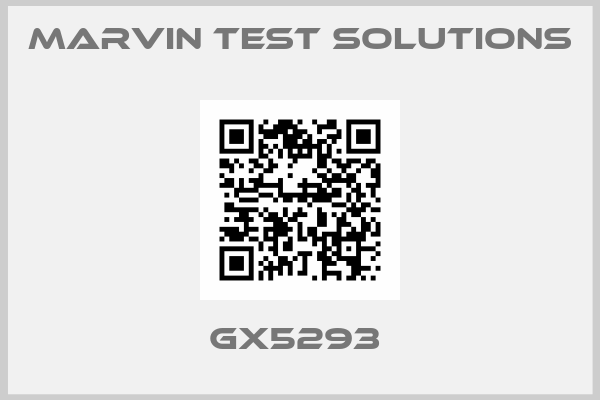 Marvin Test Solutions-GX5293 