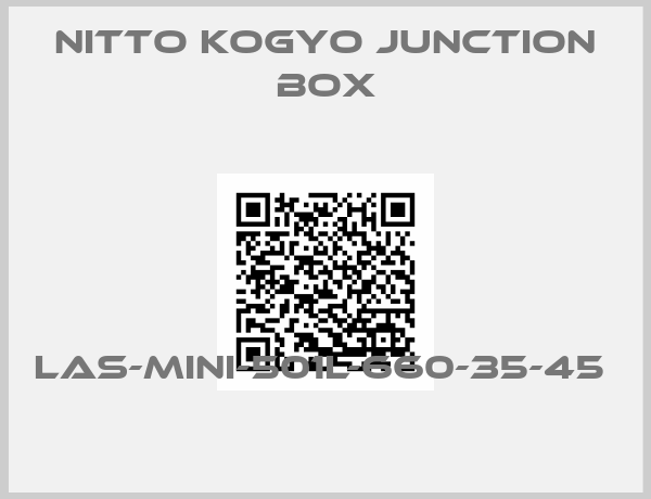 NITTO KOGYO junction Box-LAS-MINI-501L-660-35-45 