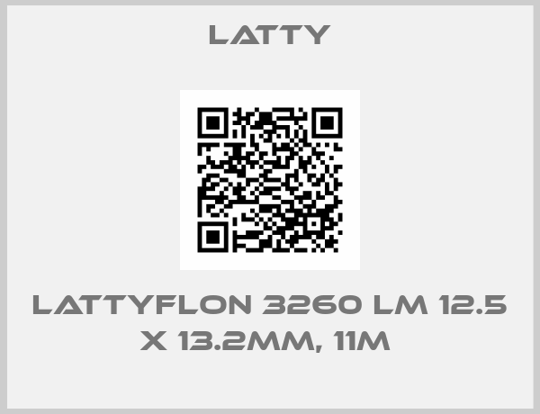 Latty-LATTYFLON 3260 LM 12.5 X 13.2MM, 11M 