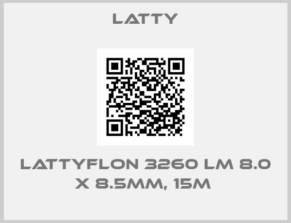 Latty-LATTYFLON 3260 LM 8.0 X 8.5MM, 15M 