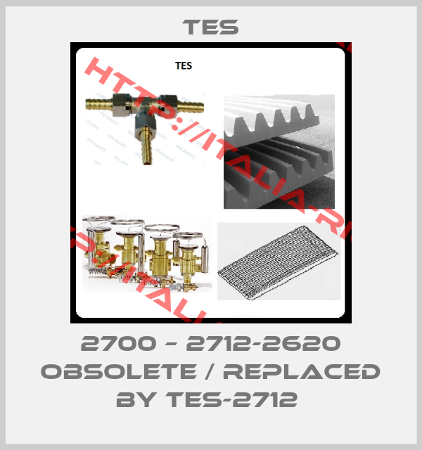 TES-2700 – 2712-2620 obsolete / replaced by TES-2712 