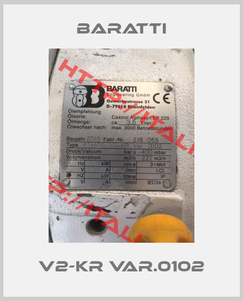 Baratti-V2-KR Var.0102