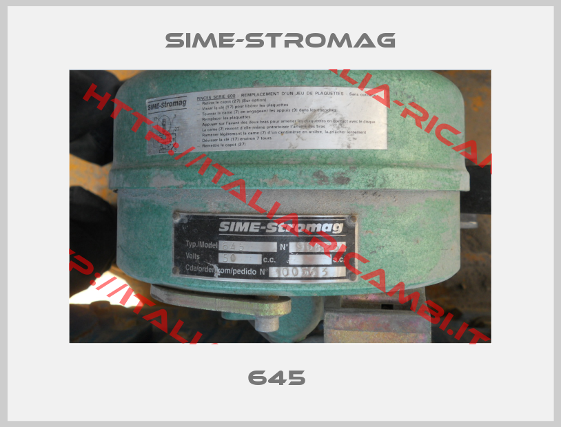 Sime-Stromag-645 