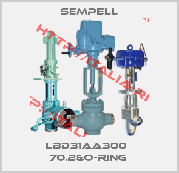 Sempell-LBD31AA300   70.2&O-RING 