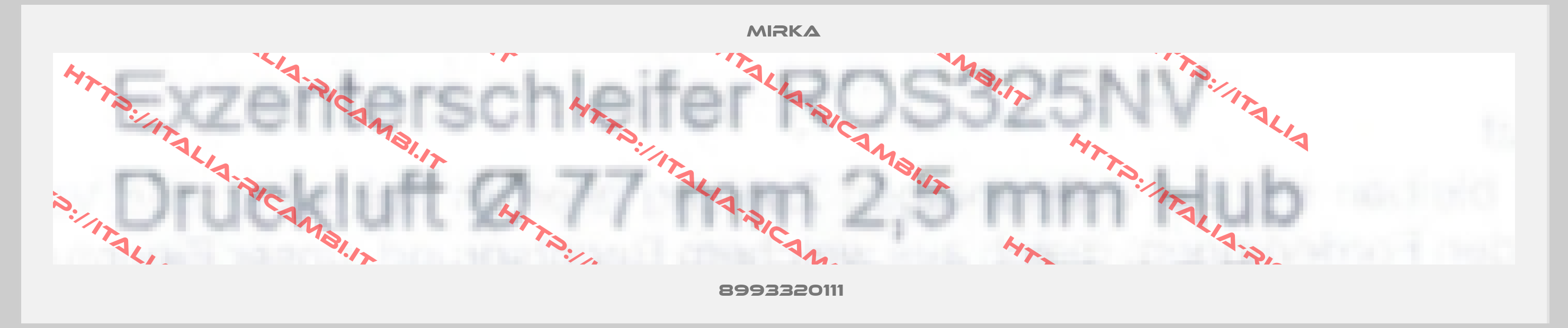 Mirka-8993320111 