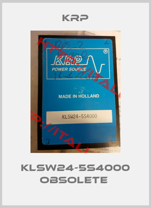 KRP-KLSW24-5S4000 obsolete 