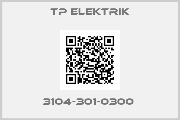 TP ELEKTRIK-3104-301-0300 