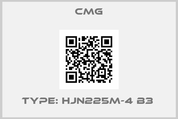 Cmg-Type: HJN225M-4 B3 