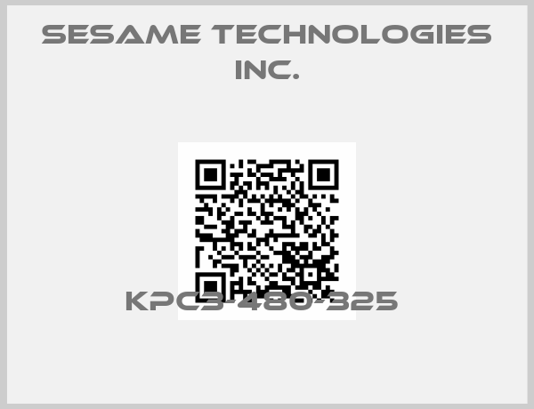 Sesame Technologies Inc.-KPC3-480-325 