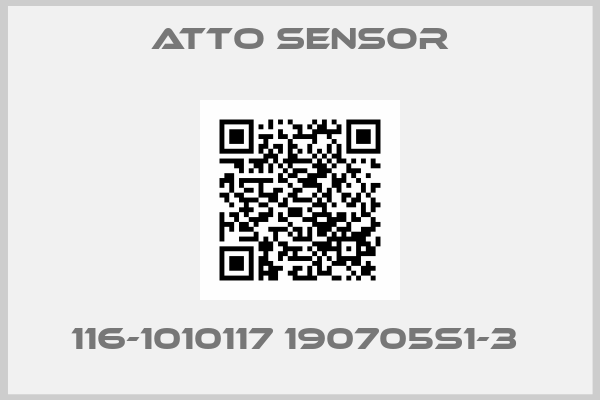 Atto Sensor-116-1010117 190705S1-3 