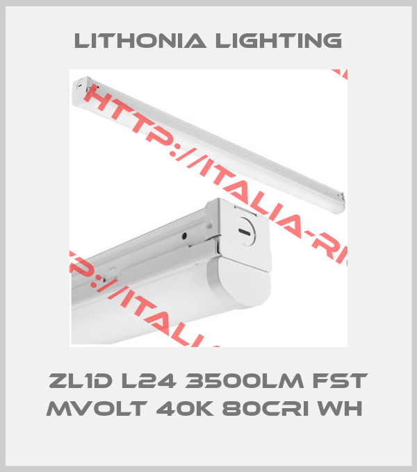 LITHONIA LIGHTING-ZL1D L24 3500LM FST MVOLT 40K 80CRI WH 
