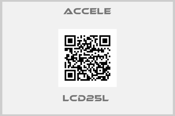 Accele-LCD25L 