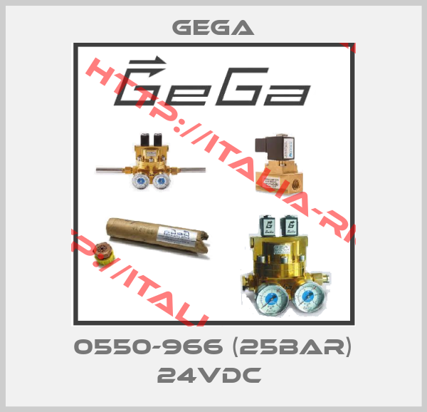 GEGA-0550-966 (25bar) 24VDC 