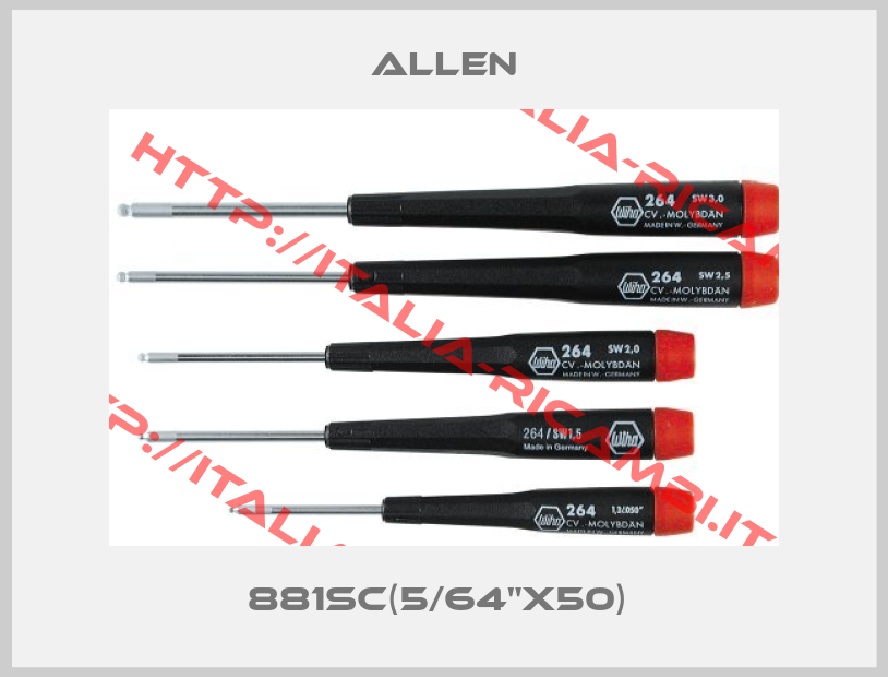 ALLEN-881SC(5/64"x50) 