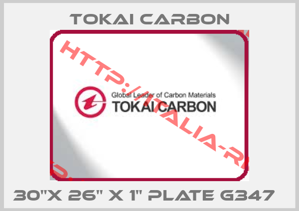 Tokai Carbon-30"X 26" X 1" PLATE G347  